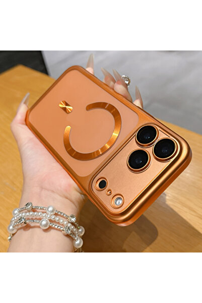 Choice8 iPhone17 Pro Max Orange For Magsafe Magnetic Wireless Charging Matte ...