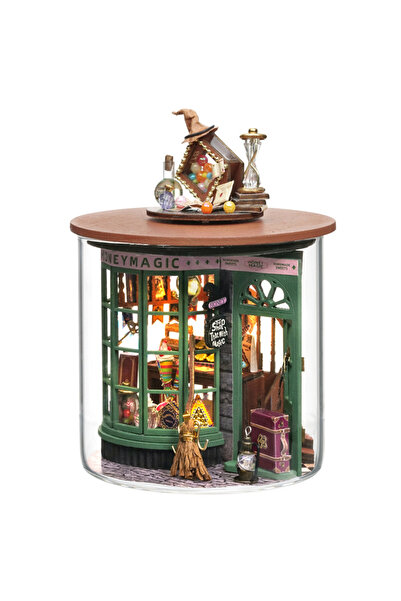 Choice B-048 Wooden Mini DIY Doll house Kit For Making And Assembling Room Mo...