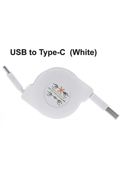 Choice 1.8m USB to Type-C(White) Portable Charging Data Sync Cable For iPhone...