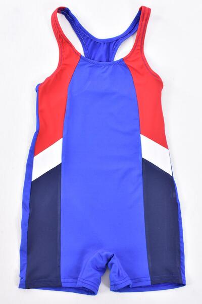 Pemilo Girl's 304-1 Lycra Swimsuit with Shorts