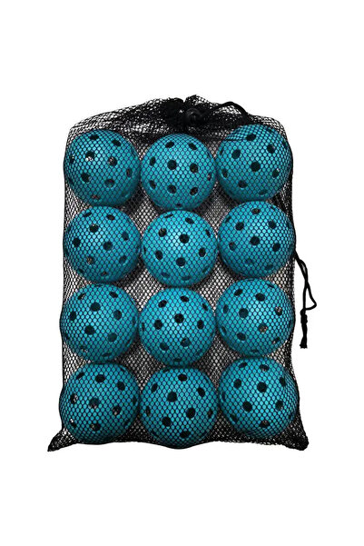 Choice Blue 12/6pcs Pickleball 74MM 40 Holes Outdoor Durable Pickleballs 26g ...