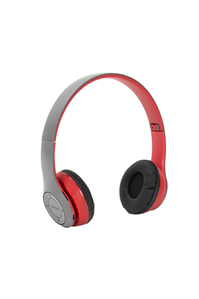 choice2 Red P47 Wireless Bluetooth Earphones With Mic Foldable Headsets Bass ...