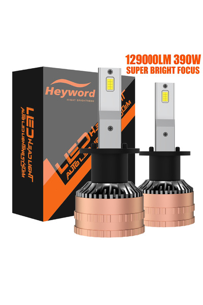 Choice4 H1 Heyword 2pcs H1 H3 H4 H7 LED H8 H11 9005 HB3 9006 HB4 9012 Hir2 Le...