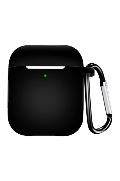 Choice Black Silicone Earphone Case for AirPods 1/2 Gen Cover Case Wirless He...