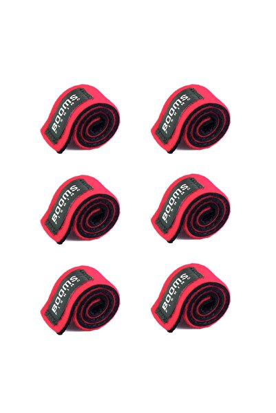 Choice Red 6pcs Booms Fishing RS3 Lure Fishing Rod Holder Belt Strap With Rod...
