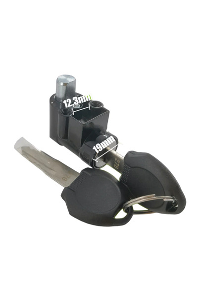 Choice A 1pc Battery Case Lock With 2 Keys Replacement For Polly Electric Bic...