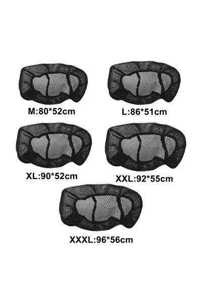 Choice XXXL Topteng Heat-Resistant Net Seat Mesh Cover Universal For Motorcyc...