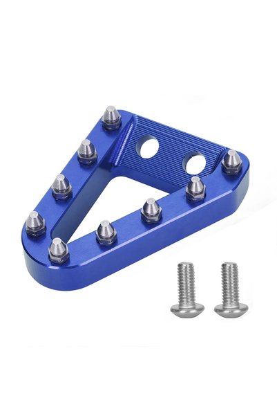 choice2 Blue 02 CNC Motorcycle Rear Brake Pedal Step Plate Tip For KTM 125-53...