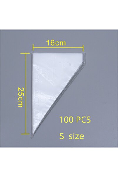 Choice S 100 PCS Thick Disposable Pastry Bags DIY Cake Cream Decoration Pipin...