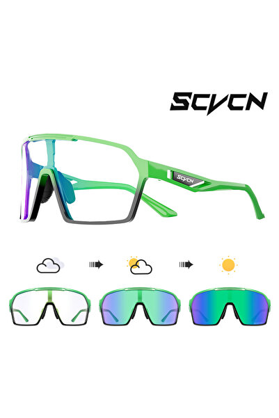 Choice ColorPhotochromic-04 SCVCN New Outdoor Photochromic Sunglasses Man MTB...
