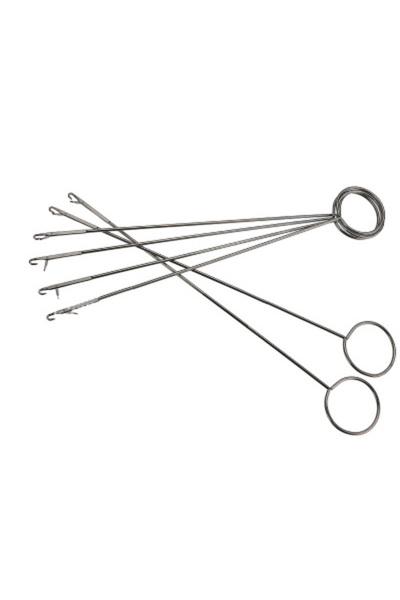Choice 17.8cmSW402402-SORT 1Piece Stainless Steel Sewing Loop Turner Hook Tur...