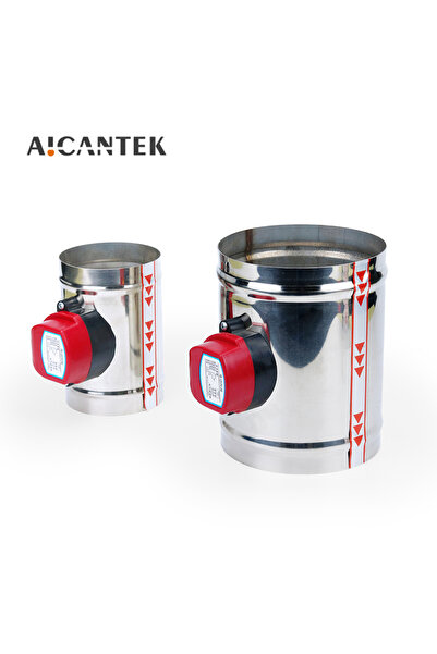 Choice1 OD 100mm AC220V 220V/12V/24V Stainless Steel 201 Motorized Damper Sol...