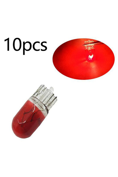Choice 12V Red 10 PCS 10pcs Car T10 12V 194 168 W5W 5W Wedge Warm White Bule ...