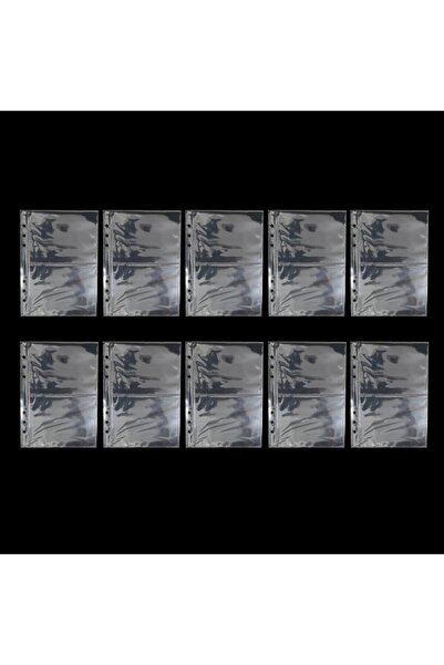 Choice4 Horizontal 10PCS A5 Binder Double-Buckle Cover 10pcs Refill Sleeves B...