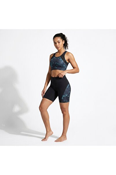 Lady Lingerie Women's 2 Piece Tracksuit Set – Sports Bra & High-Waist Shorts ...