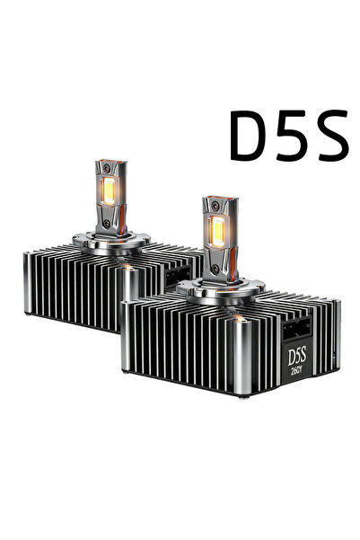 Choice1 مصابيح أمامية LED بيضاء D5S 2PSC بقوة 70 واط، D1S D2S D3S D4S D8S، 60...