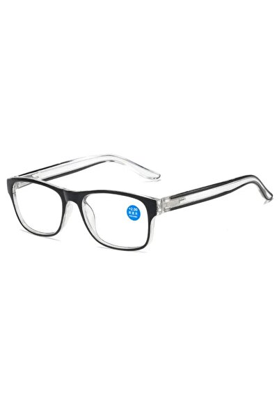 Choice14 +300 black Anti Blue Light Reading Glasses Fashion Women Men Clear S...