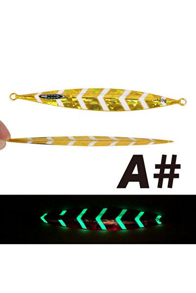 Choice 120g COLOR A TOLU NEW Slow Sinking Metal Jig 120g 150g 200g 250g 300g ...