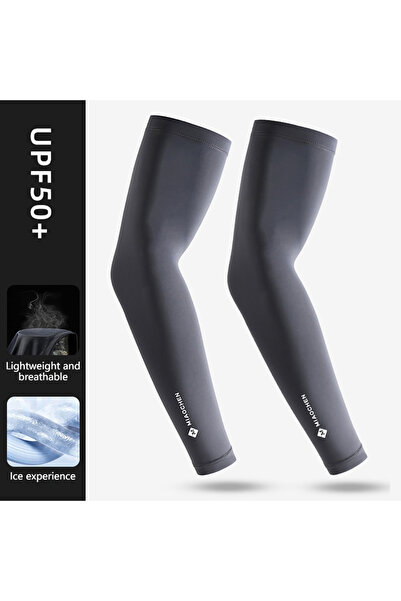 Choice4 M Dark gray GTUBIKE Ice Silk Sleeves Breathable UV Protection Cooling...