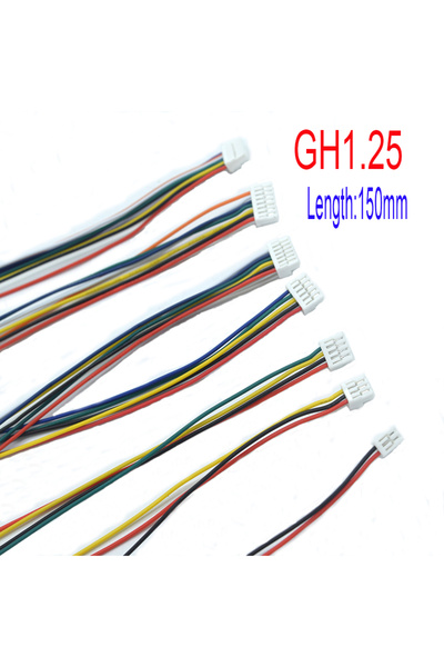 Choice 4P 10PCS Micro JST GH 1.25 2P 3P 4P 5P 6PIN Pitch 1.25mm Male Plug Con...