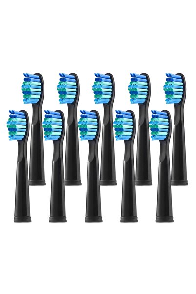 Choice Black-10pcs 4/5/10/20Pcs Electric Toothbrush Replacement Heads Compati...