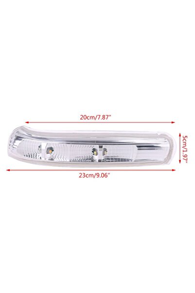 choice2 Left Side Side Rear View Mirror Turn Signal Lamp Blicker for Chevrole...