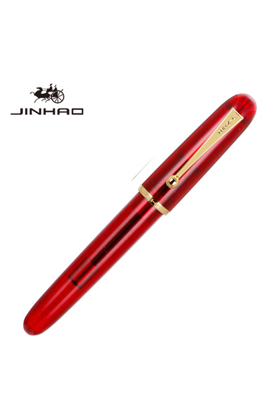 Choice M 9013 red 1pc Jinhao 9016/9013 Acrylic Fountain Pen Dadao Series Tran...