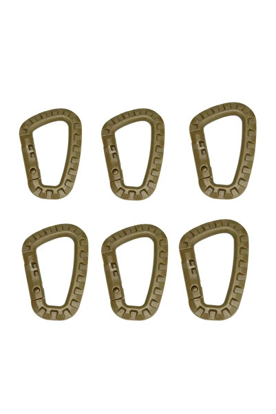 Choice Khaki 6pcs 1/6/12Pcs 8.5cm Tactical Backpack Buckle Fast Tactical Cara...