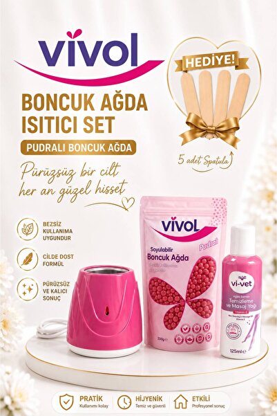 Vivol BONCUK AĞDALI AĞDA ISITICI SET