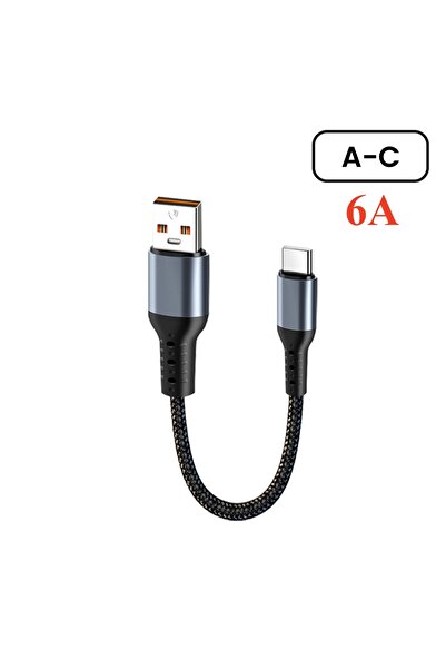 Choice 0.25m Straight usb to c Crouch 90 Degree Short Cable USB Type C To Typ...