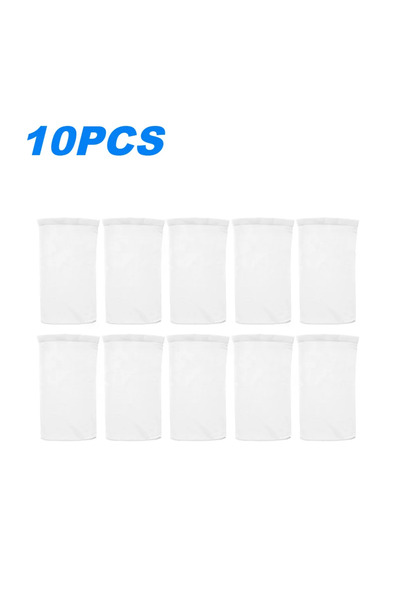Choice3 APWIKOGER 10PCS White 20/5Pcs Filter Storage Pool Skimmer Socks For B...