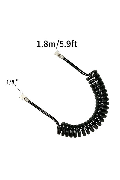 Choice3 Blue Professional Nylon Braided Airbrush Hose with Standard 1/8"*1.8m...