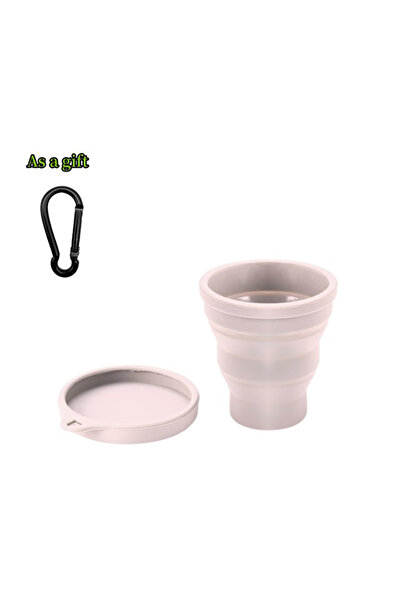 Choice 180ml-200ml Pink-1PC 180ML Folding Cup Mini Retractable Cup Silicone P...