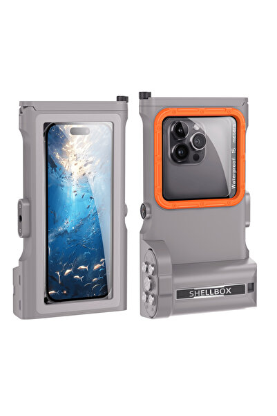 Choice for 6.9 inches GRAY Shellbox Newly Upgraded Third-Generation Diving Bl...