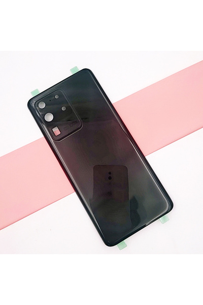 Choice1 black Original Back Glass For S20 Ultra S20U 5G Battery Cover Rear Do...