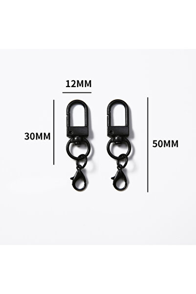 Choice 10 pcs Black 10/50/100 pcs Metal Colorful Alloy Snap Lobster Clasp Hoo...