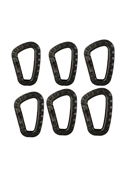 Choice Black 6pcs 1/6/12Pcs 8.5cm Tactical Backpack Buckle Fast Tactical Cara...
