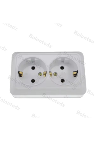 Choice Type 2 White Wall Surface 1 2 3 4 Sockets Plugs EU Exterior Electrical...