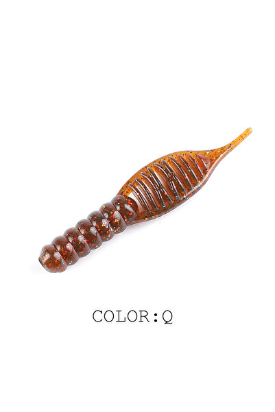 Choice 80mm 8pcs 3.8g Q Supercontinent fanatik Lures 80mm/8pcs 55mm/15pcs Sof...
