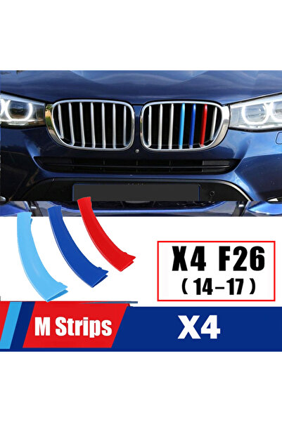 Choice44 شرائط زخرفية أمامية من طراز M Power لسيارات BMW X1 X2 X3 X4 X5 X6 X7...