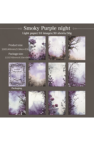 Choice1 B 30 PCs Vintage INS Decorative Paper DIY Diary Album Scrapbooking Ma...