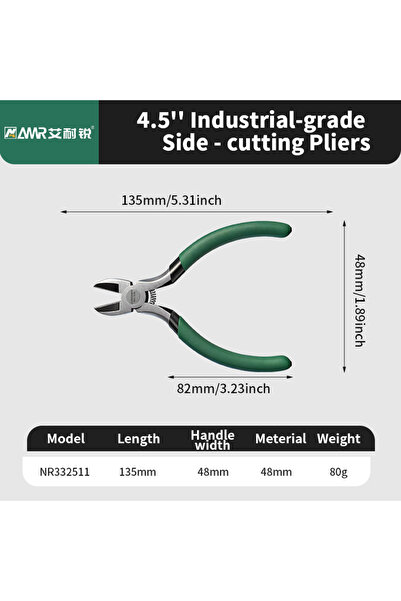 Choice LXH332511 Upgraded Diagonal Nozzle Pliers Electronic Cutting Tool for ...