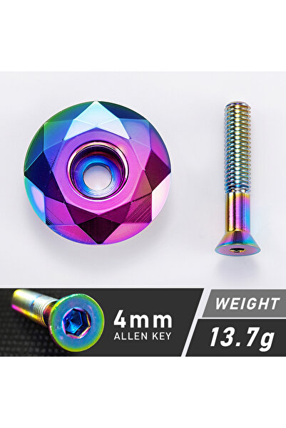 Choice BSC-DS-CL Bicycle Headset Stem Cap MTB Road Bike Stem Headset Top Cap ...