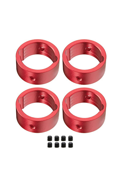 Choice Red 4pcs Metal Drive Cup Reinforcement Ring Differential Drive Cup Sle...