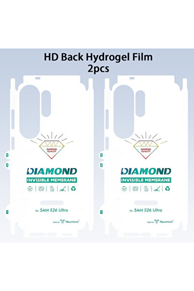 Choice8 Galaxy S26 Ultra HD Back Film 2pcs 1 - 2 Pcs Back Hydrogel Film Matte...