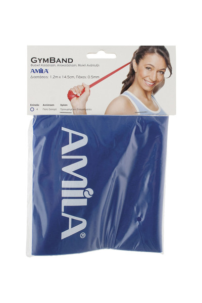 Amila GYMBAND 1.2M 0.5MM HEAVY 48183 Μπλε