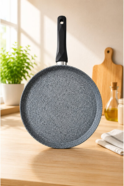 Vivaldi Eva Döküm Granite Crepe Pan 28 cm