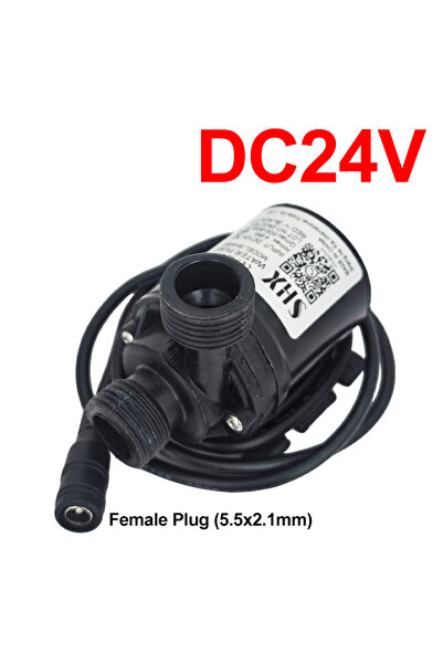 choice2 black 24V DC Ultra Quiet Water Pump Mini DC12V/24V Brushless Motor Su...