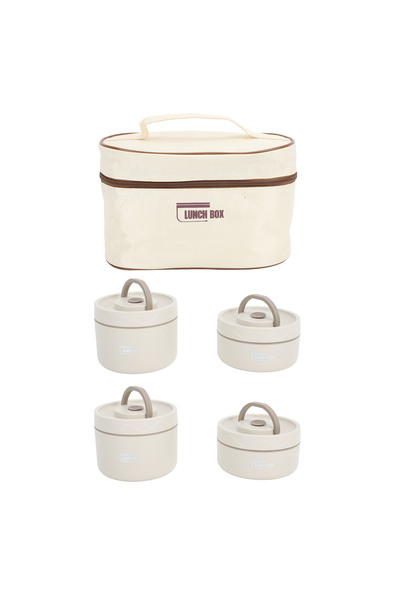 Choice C Thermal Lunch Box 304 Stainless Steel Multifunction Portable Insulat...