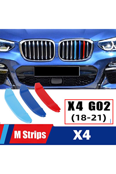 Choice41 شرائط زخرفية أمامية من طراز M Power لسيارات BMW X1 X2 X3 X4 X5 X6 X7...